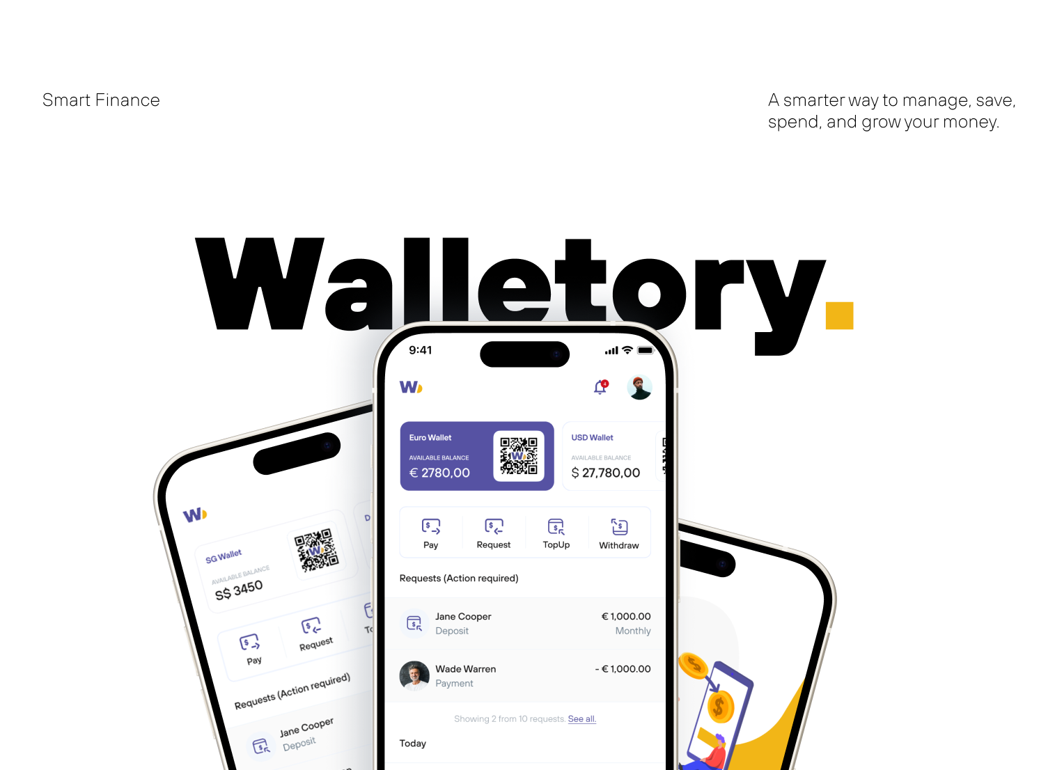 Walletory project preview