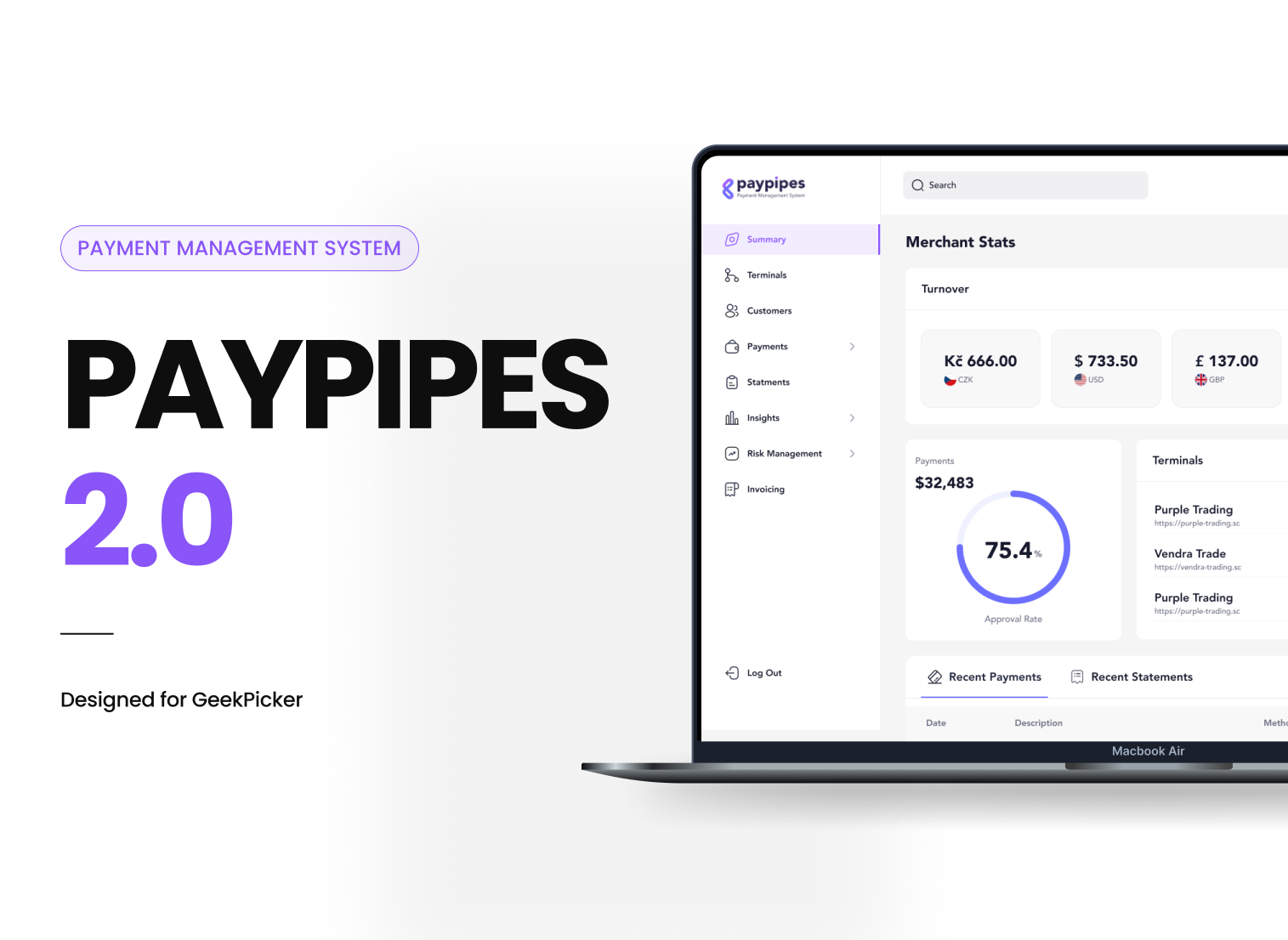 PayPipes 2.0 project preview