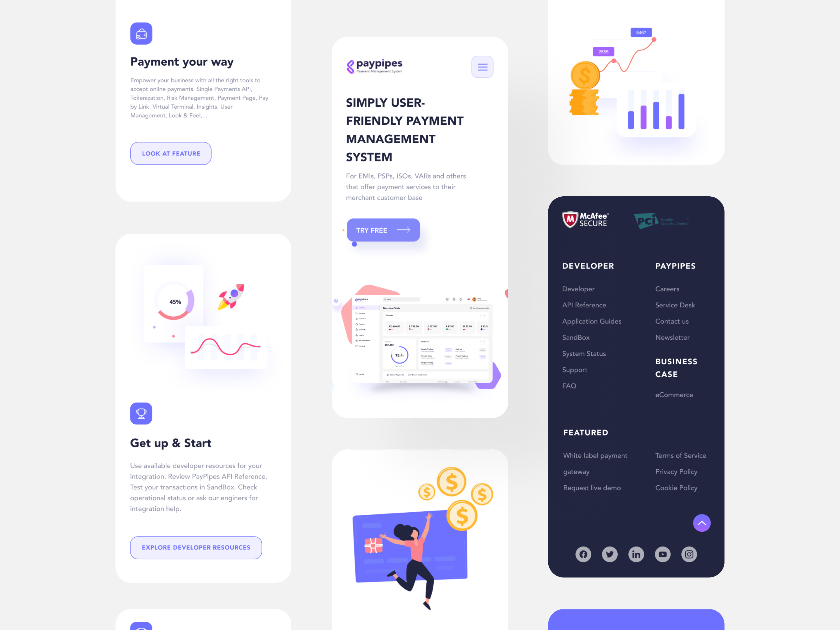PayPipes dashboard