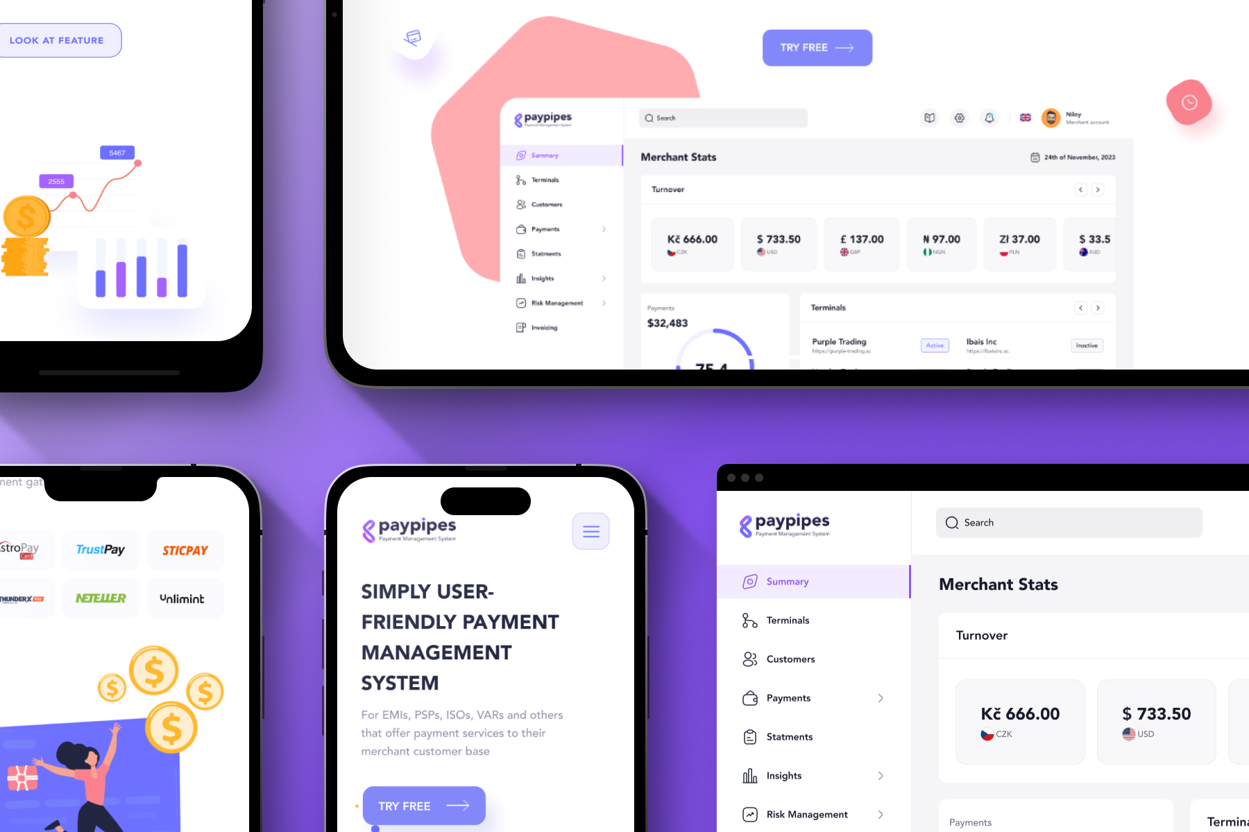 Responsive design system